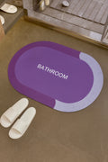 2 Pcs Water Absorbent Anti-Slip Mat