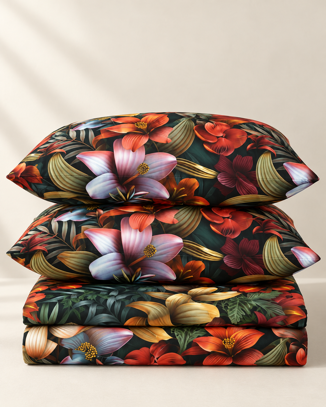Paradise Bloom | Ultra HD Digital Printed Bedsheets - 016