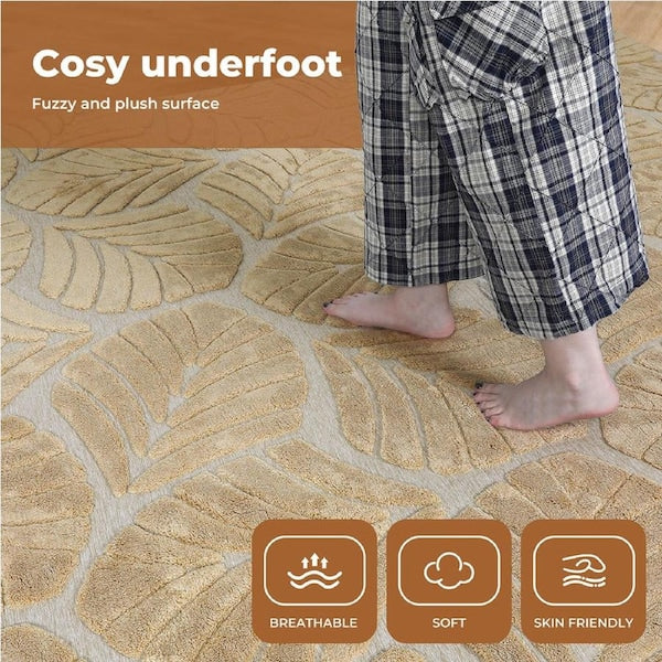 3D Soft Jacquard Rug