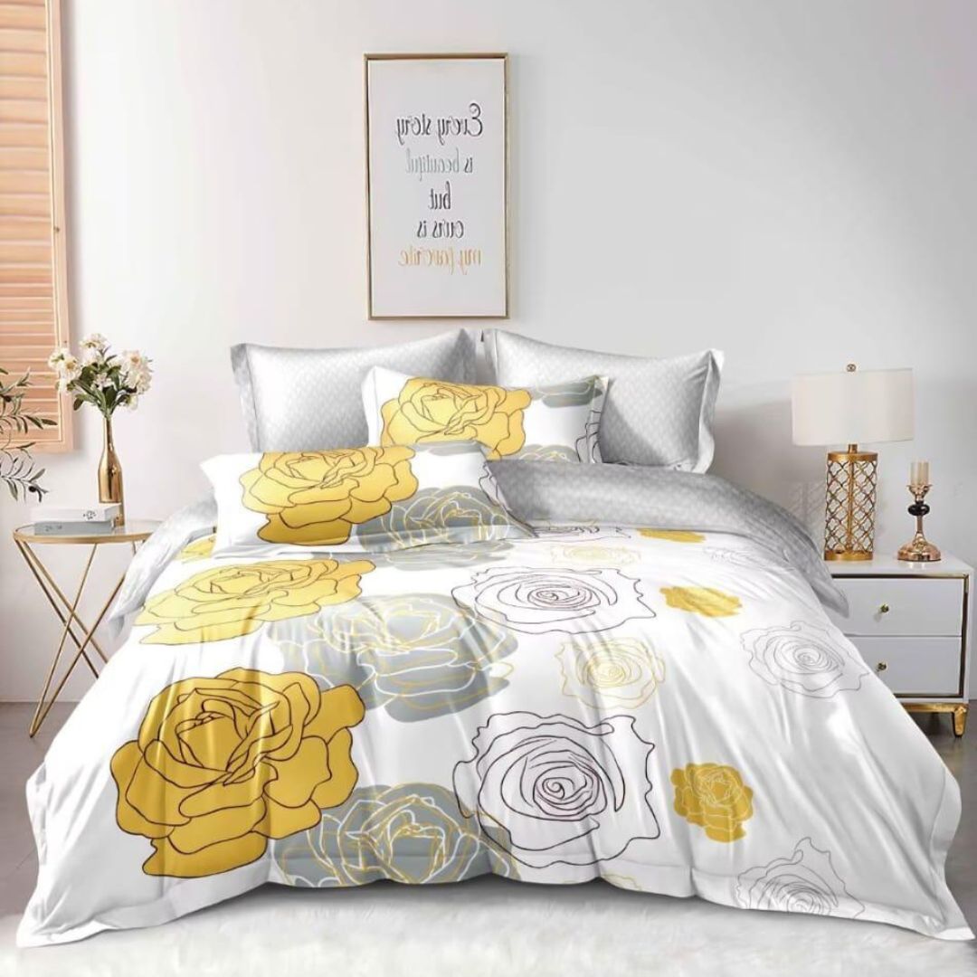 Rangooli 4pcs Quilt Cover Set