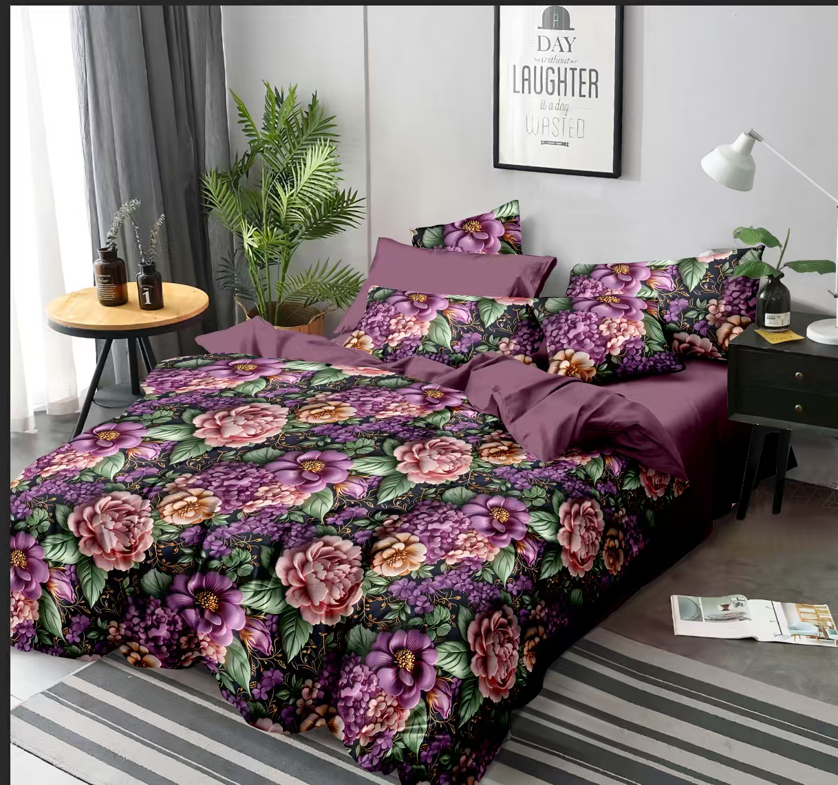 Ultra HD Digital Printed Bedsheets - 020
