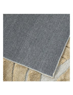 Plush Shaggy Rugs Leaf Pattern