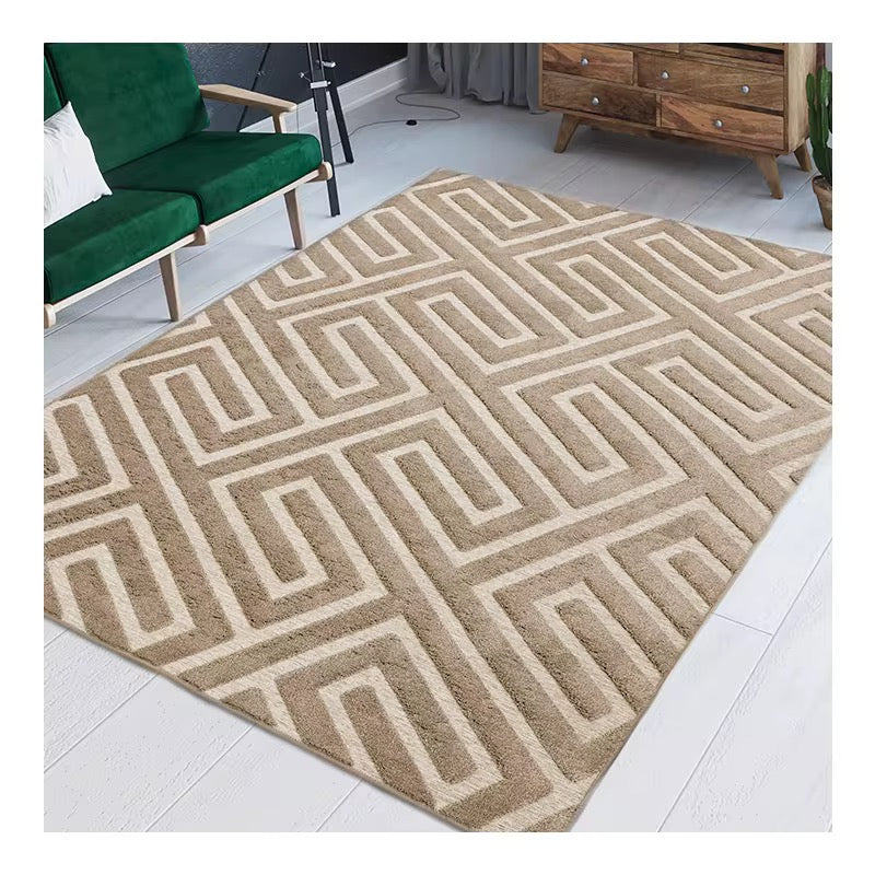 3D Soft Jacquard Rug