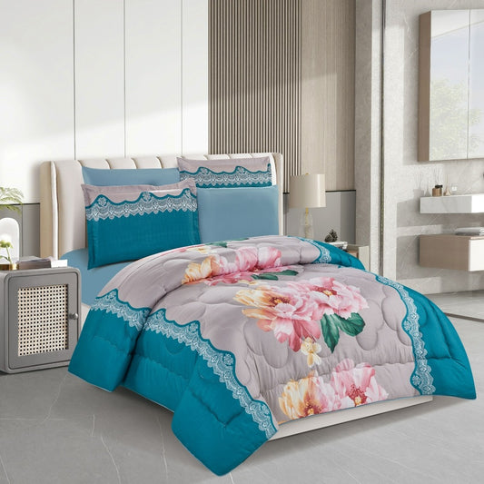 Rangooli 4pcs Quilt Cover Set