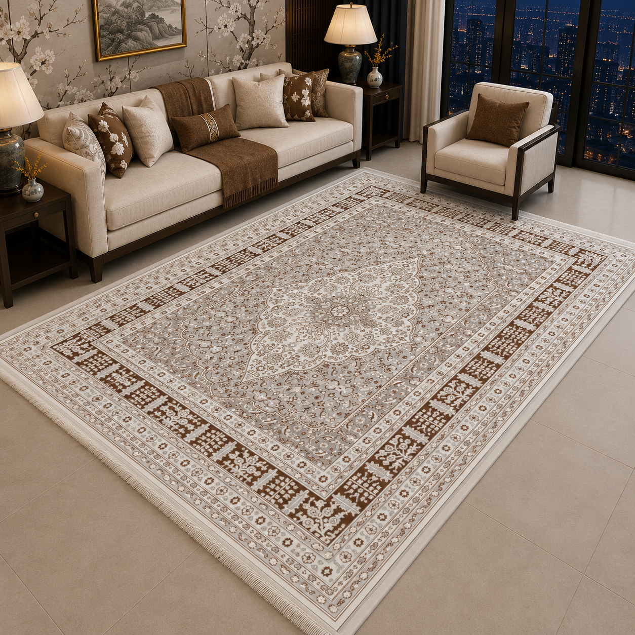 Luxury Velvet Rugs LV - 384