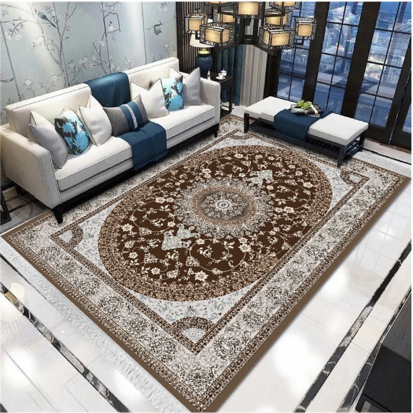 Luxury Velvet Rugs LV - 406