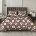 Chestnut - Bedsheet With 4 Pillowcase