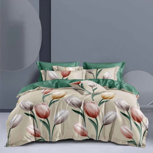Rangooli 4pcs Quilt Cover Set