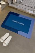 2 Pcs Water Absorbent Anti-Slip Mat