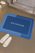 2 Pcs Water Absorbent Anti-Slip Mat