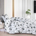 Noir Petals - Quilt Cover Sets - 6Pcs