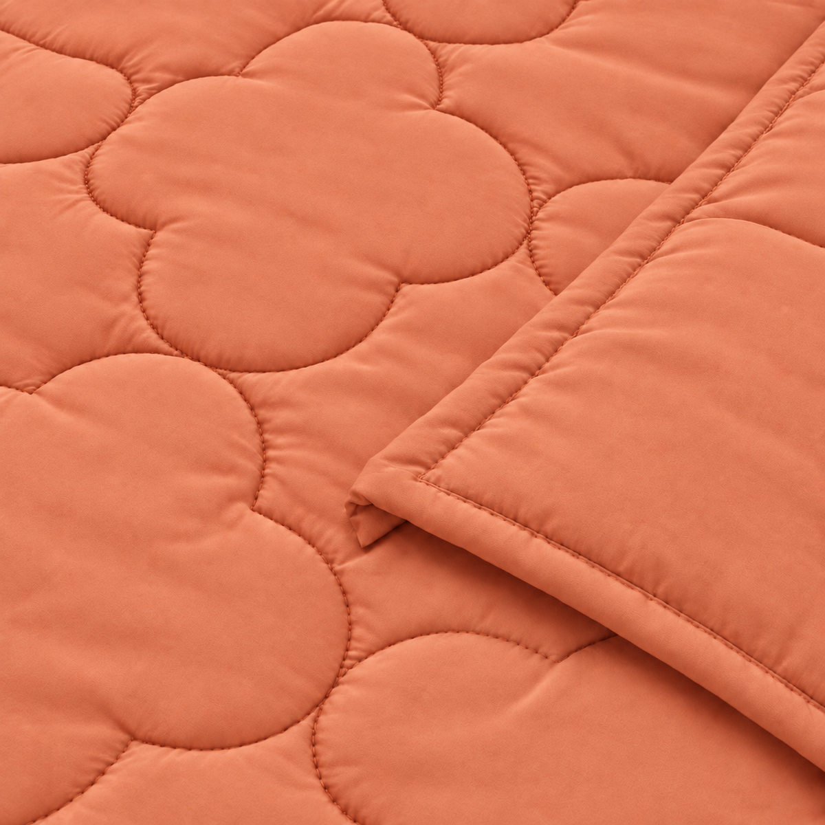 Terracotta Clover 4-Piece Comforter Set