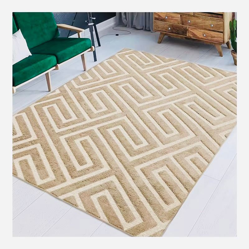 3D Soft Jacquard Rug
