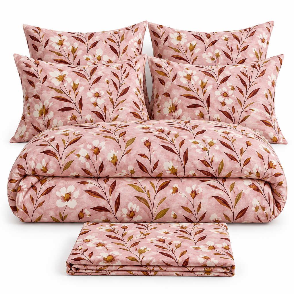 Blush Willow 6-Piece Comforter Set