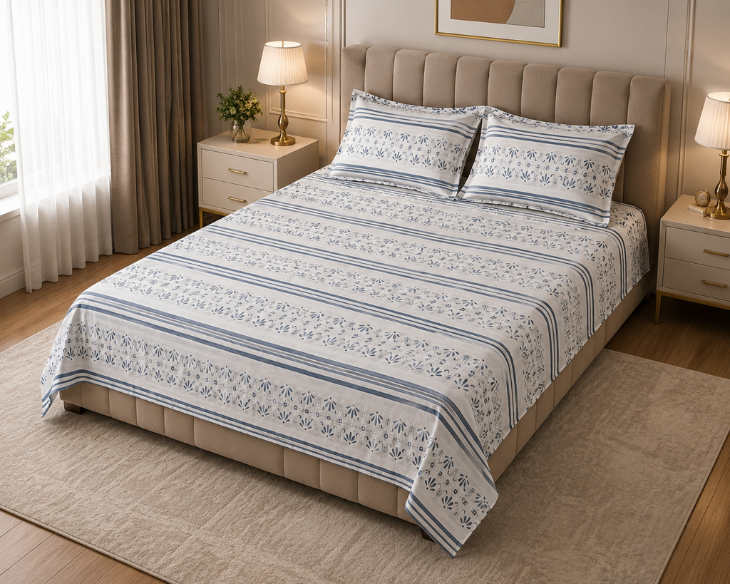 Blue Breeze -  Bedsheet