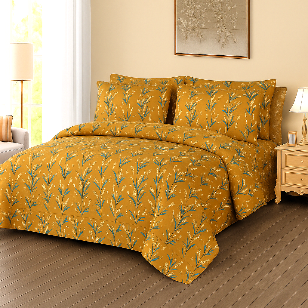 Bamboo Double Bed Sheet-3Pcs