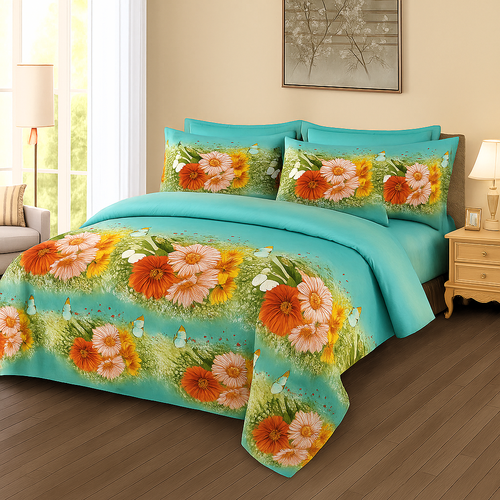 6-Piece Summer Comforter Set – Ultra-Light 100 GSM Filling