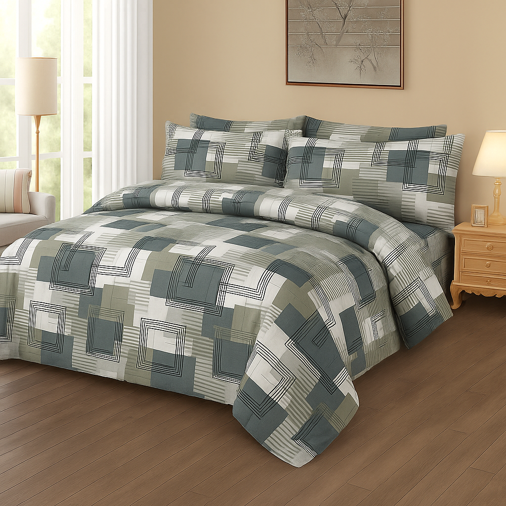 Supremo Quilt Cover Set - 6Pcs