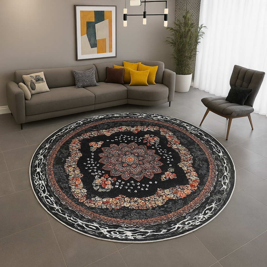 SuperSoft Velvet Round Rugs
