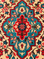 Ruby – Luxury Velvet Rug, Multicolor Traditional Design (LVB-308)