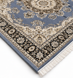 Sapphire – Luxury Velvet Rug, Blue Persian Design (LVB-301)