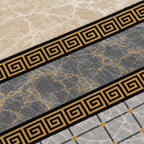 Travertine – Modern Rug, Beige & Grey Marble Design (MD-202)