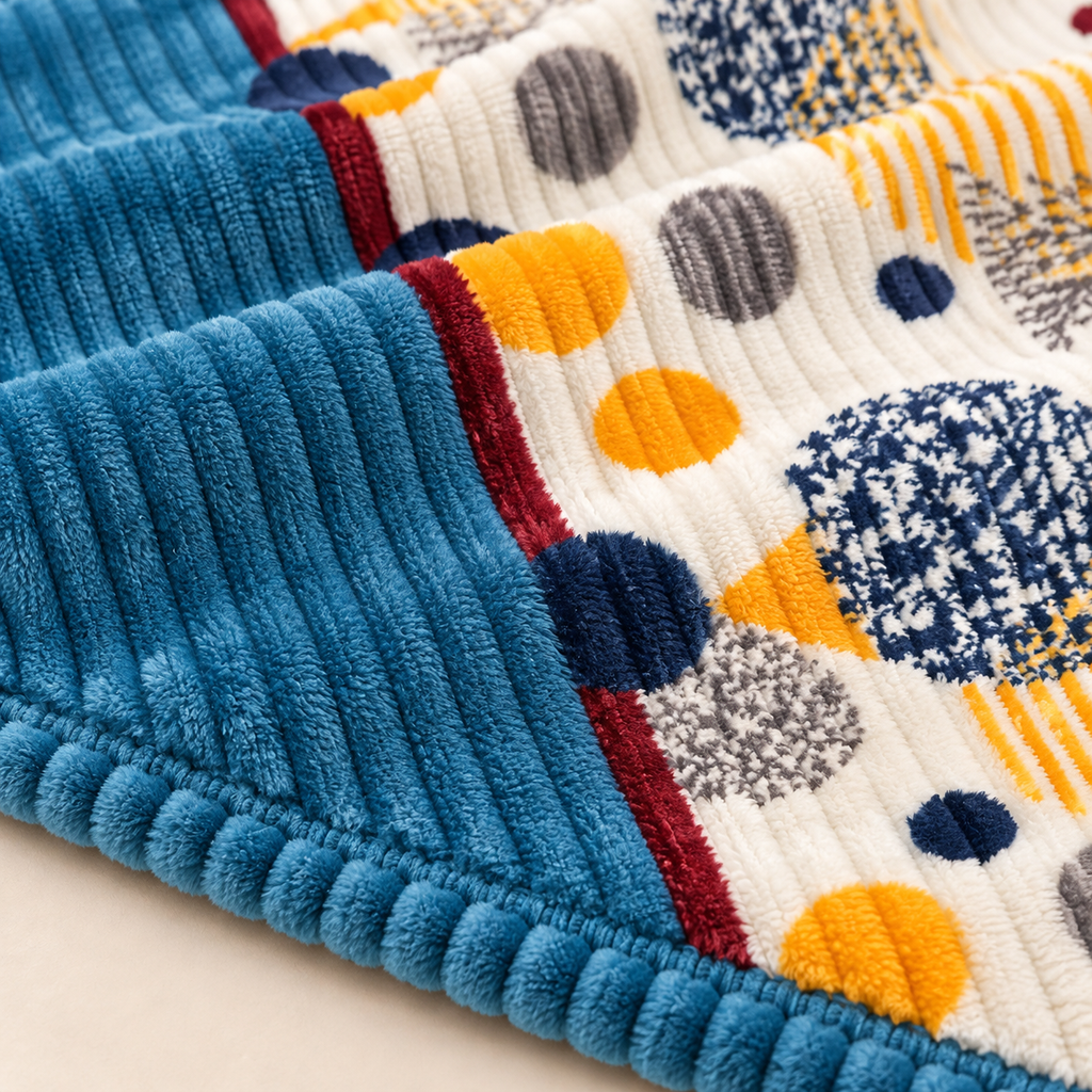 Blue Lagoon – Double Bed Flannel Blanket