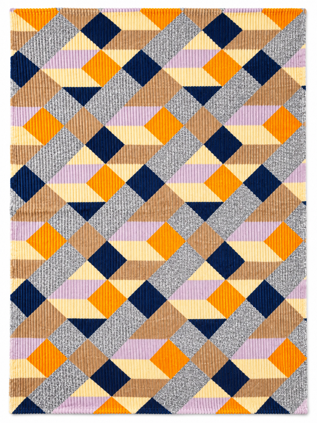 Amber Prism – Double Bed Flannel Blanket