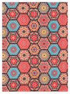 Marrakesh Bloom – Double Bed Flannel Blanket