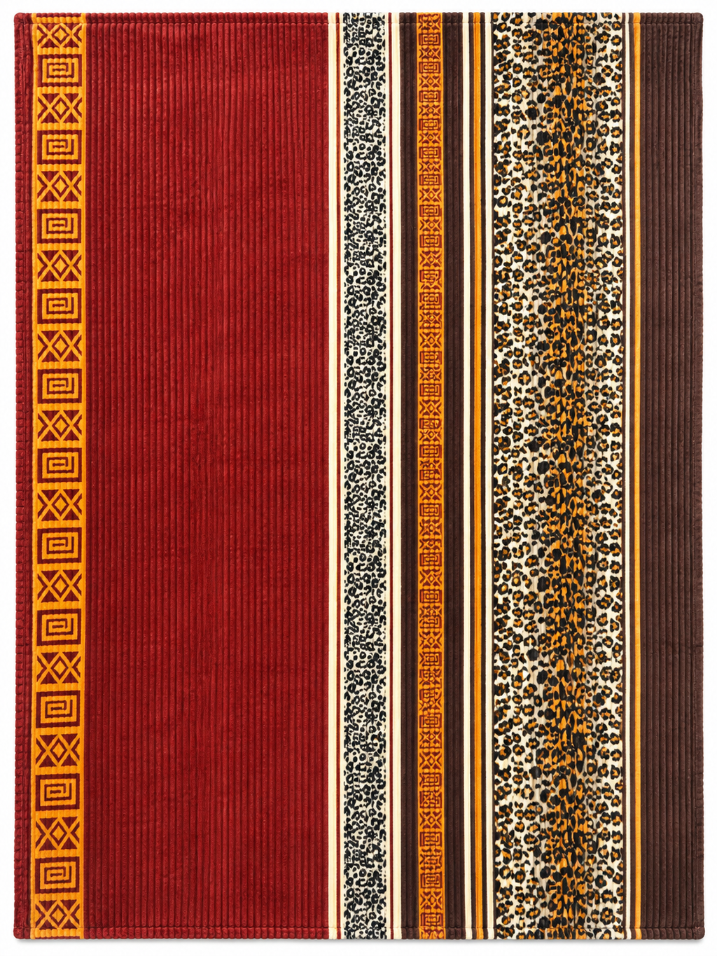 Royal Safari – Double Bed Flannel Blanket