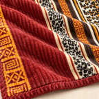 Royal Safari – Double Bed Flannel Blanket