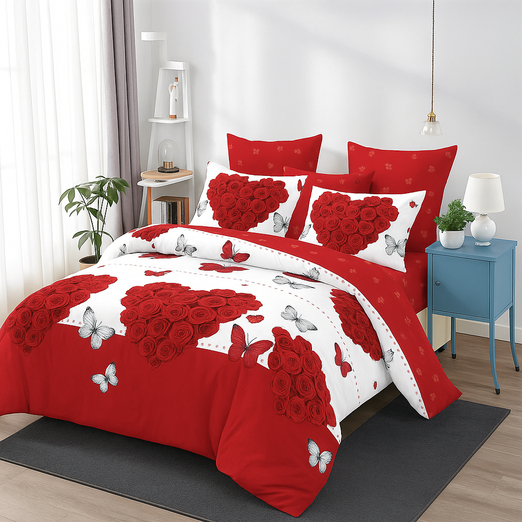 Bamboo Double Bed Sheet-3Pcs
