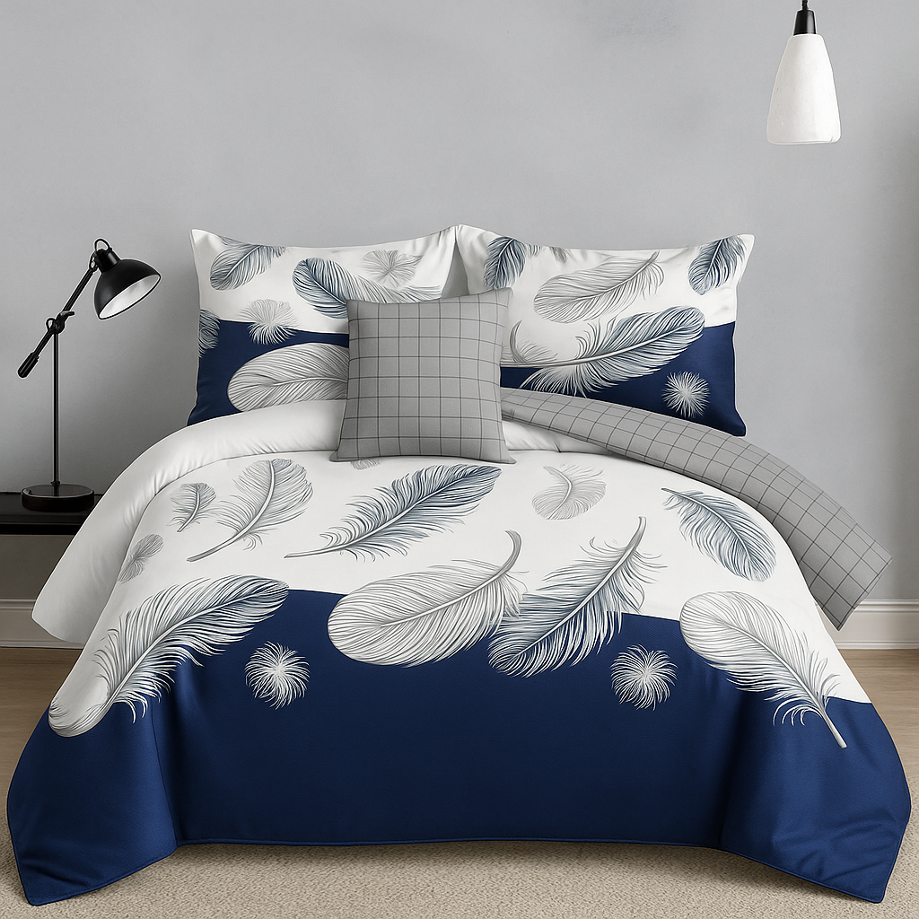 Rangooli 4pcs Quilt Cover Set
