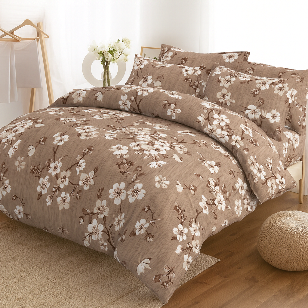 Coco Blossom - Bedsheet With 4 Pillowcase