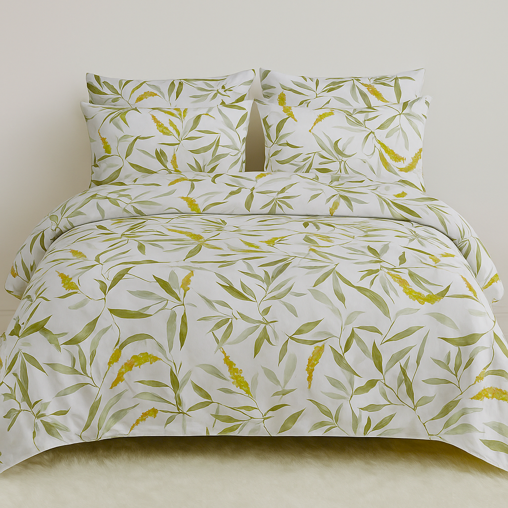 Bamboo Double Bed Sheet-3Pcs