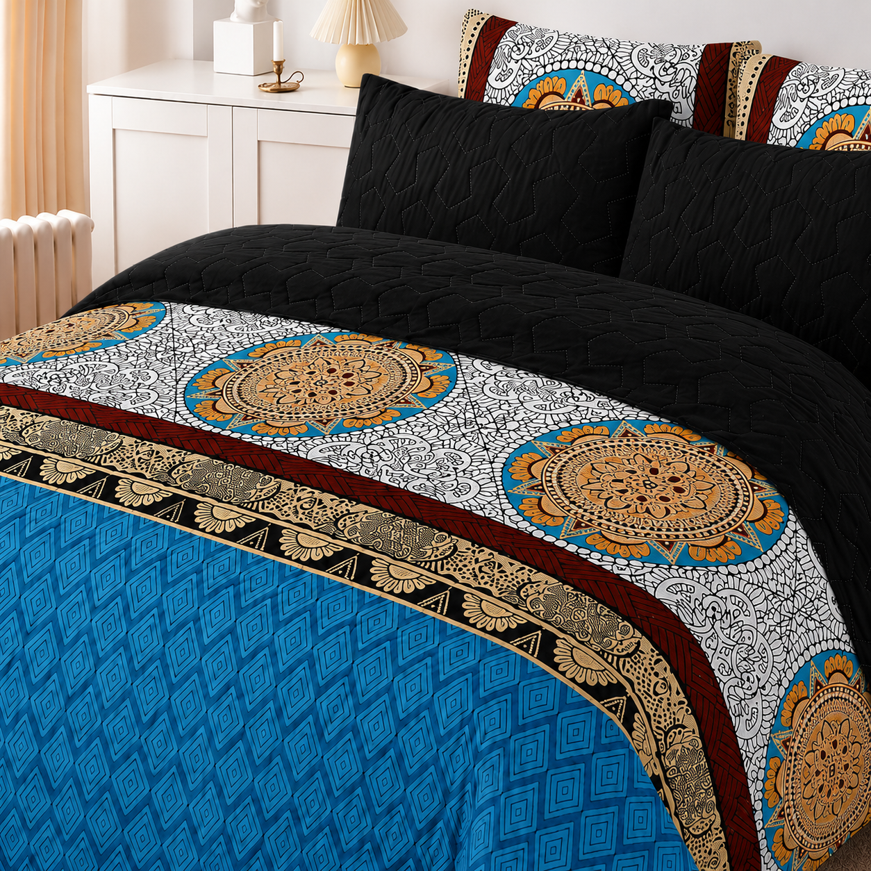 6 Pcs Summer Comforter Set AH-1110