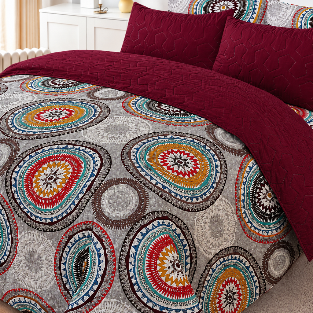 6 Pcs Summer Comforter Set AH-1112