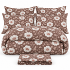 Cocoa Blossom 6-Piece Comforter Set