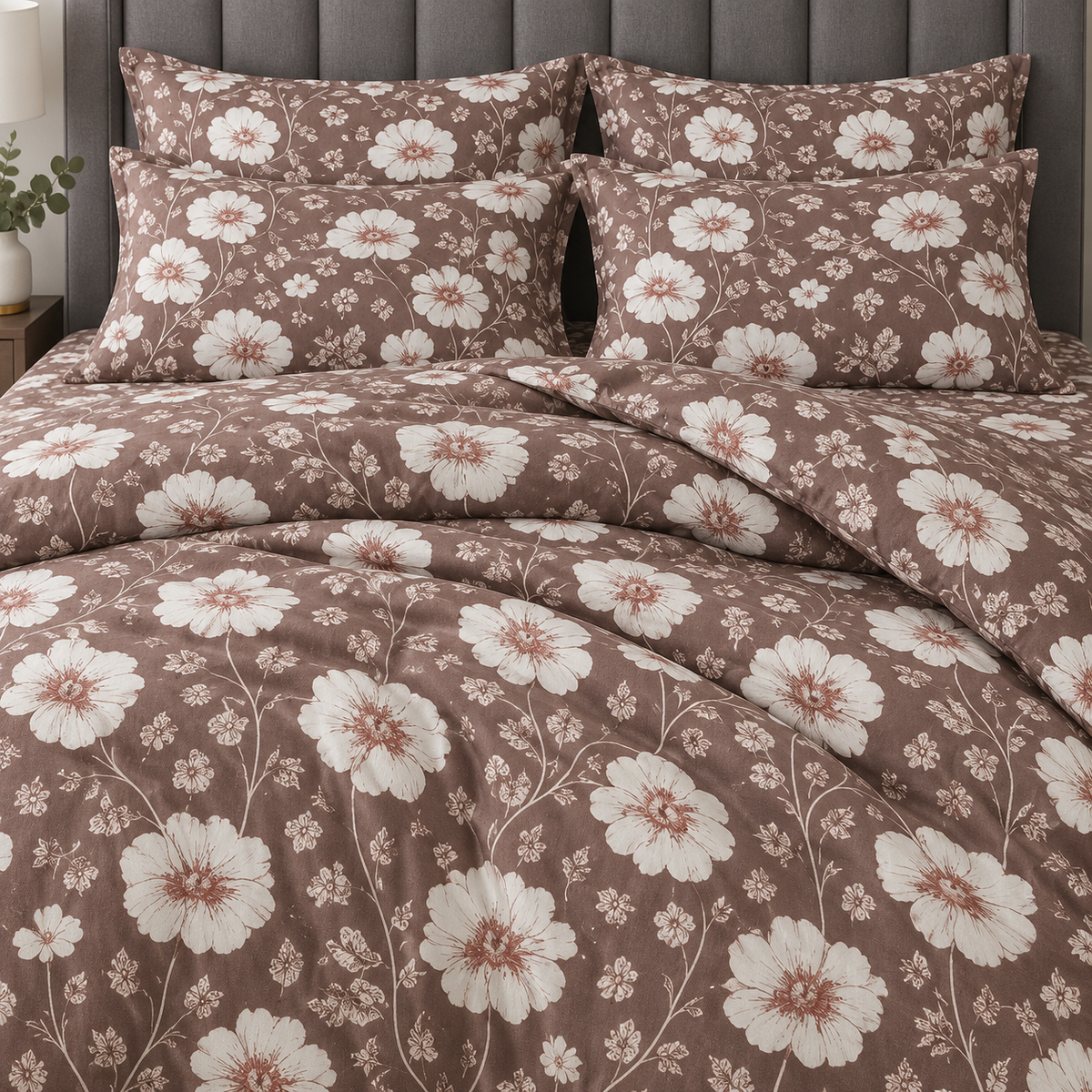 Cocoa Blossom 6-Piece Comforter Set