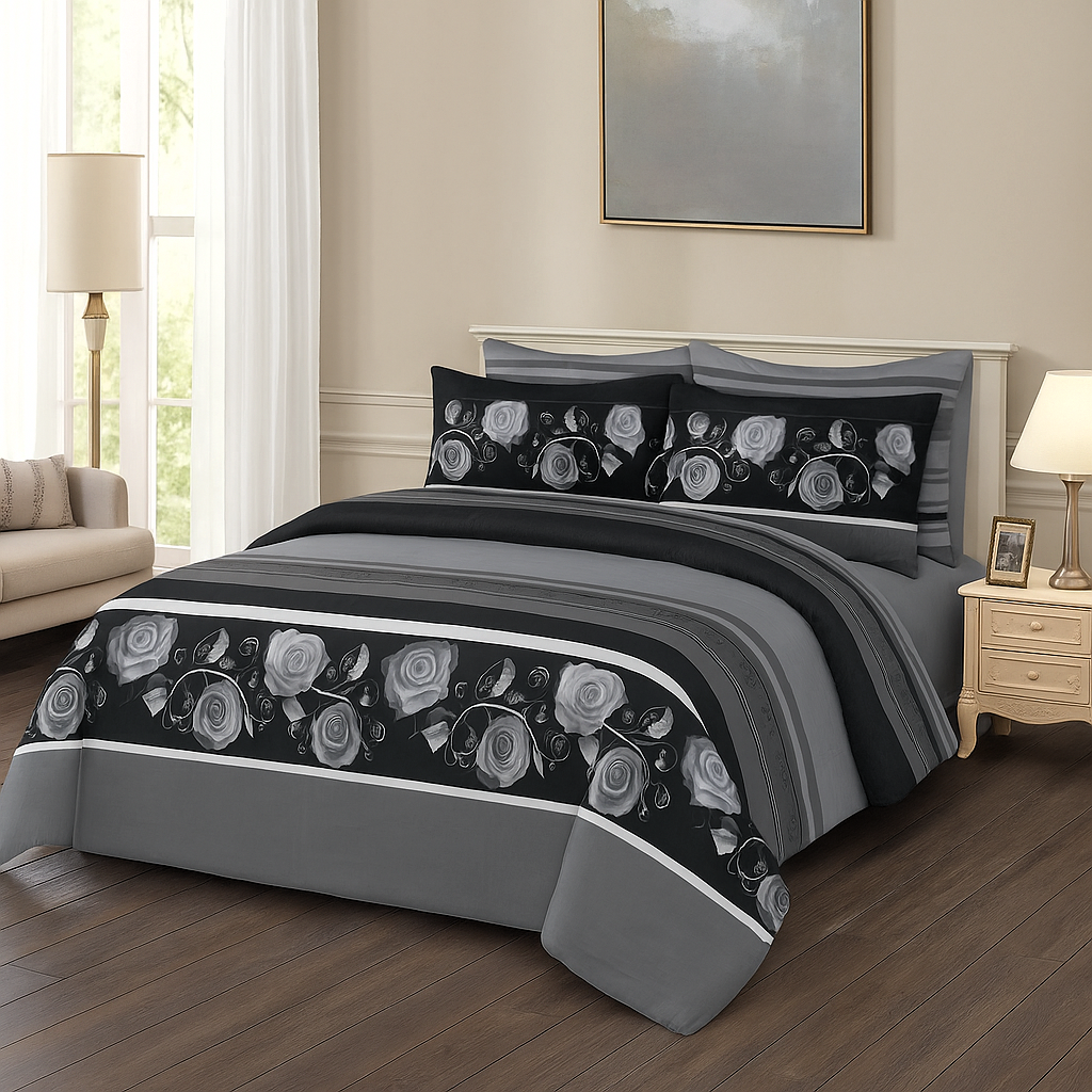 Bamboo Double Bed Sheet-3Pcs