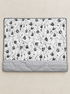 Midnight Tulip 4-Piece Reversible Comforter Set,