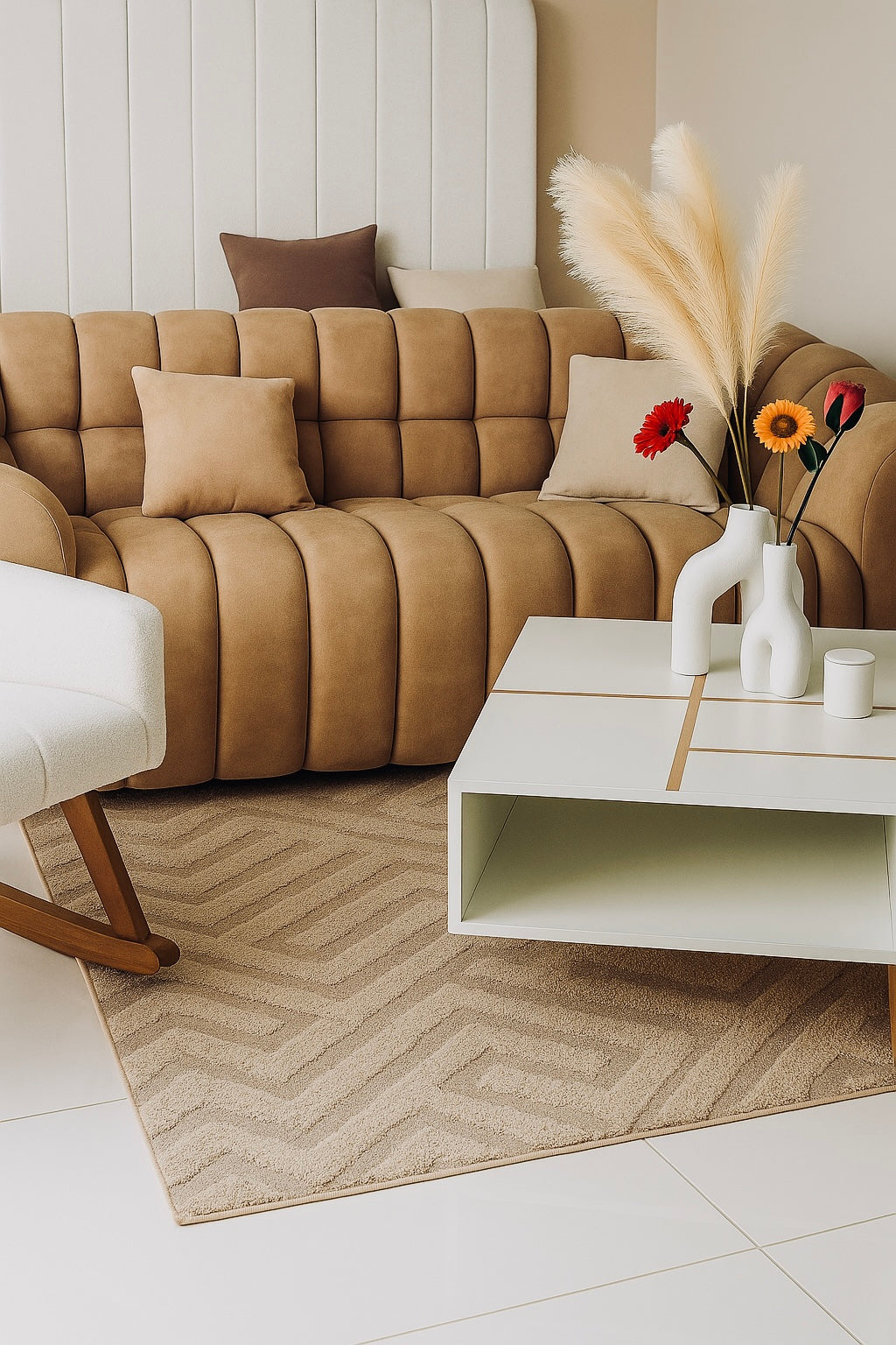 3D Soft Jacquard Rug