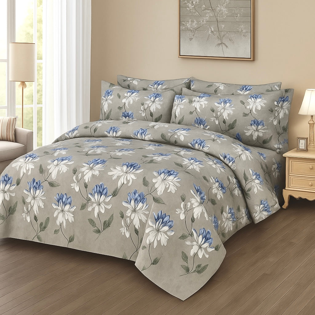 Bamboo Double Bed Sheet-3Pcs