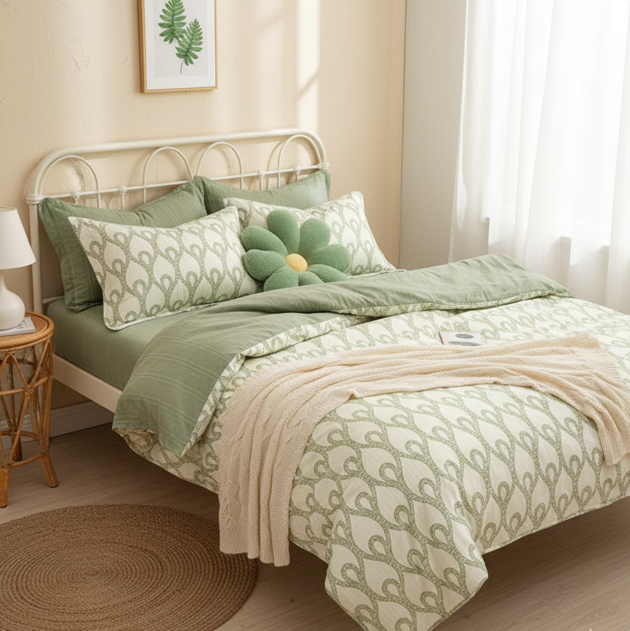 Sage Garden - Quilt Cover Sets - 6Pcs