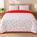 Sweetheart Love 4-Piece Reversible Comforter Set
