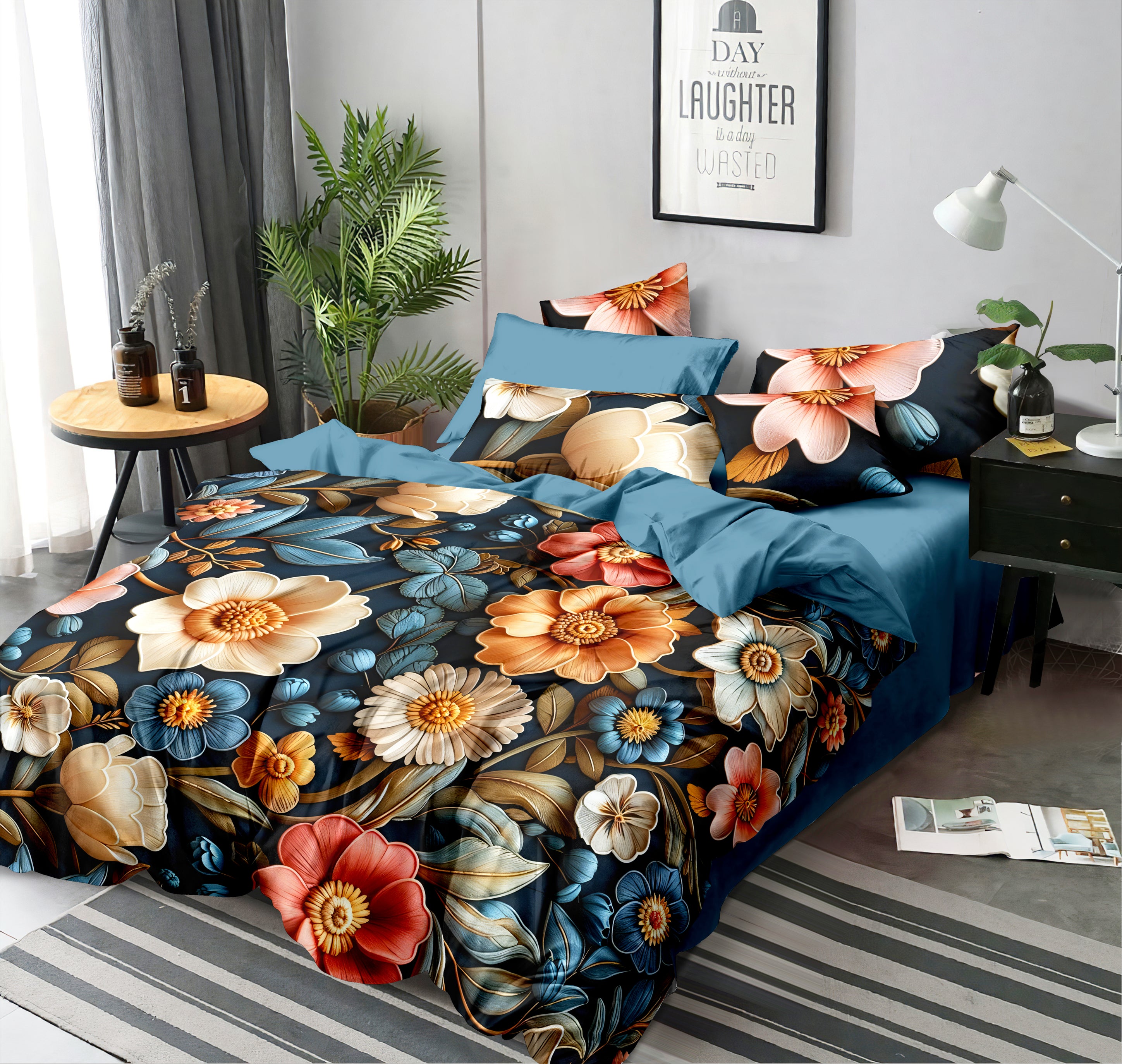 Ultra HD Digital Printed Bedsheets - 002