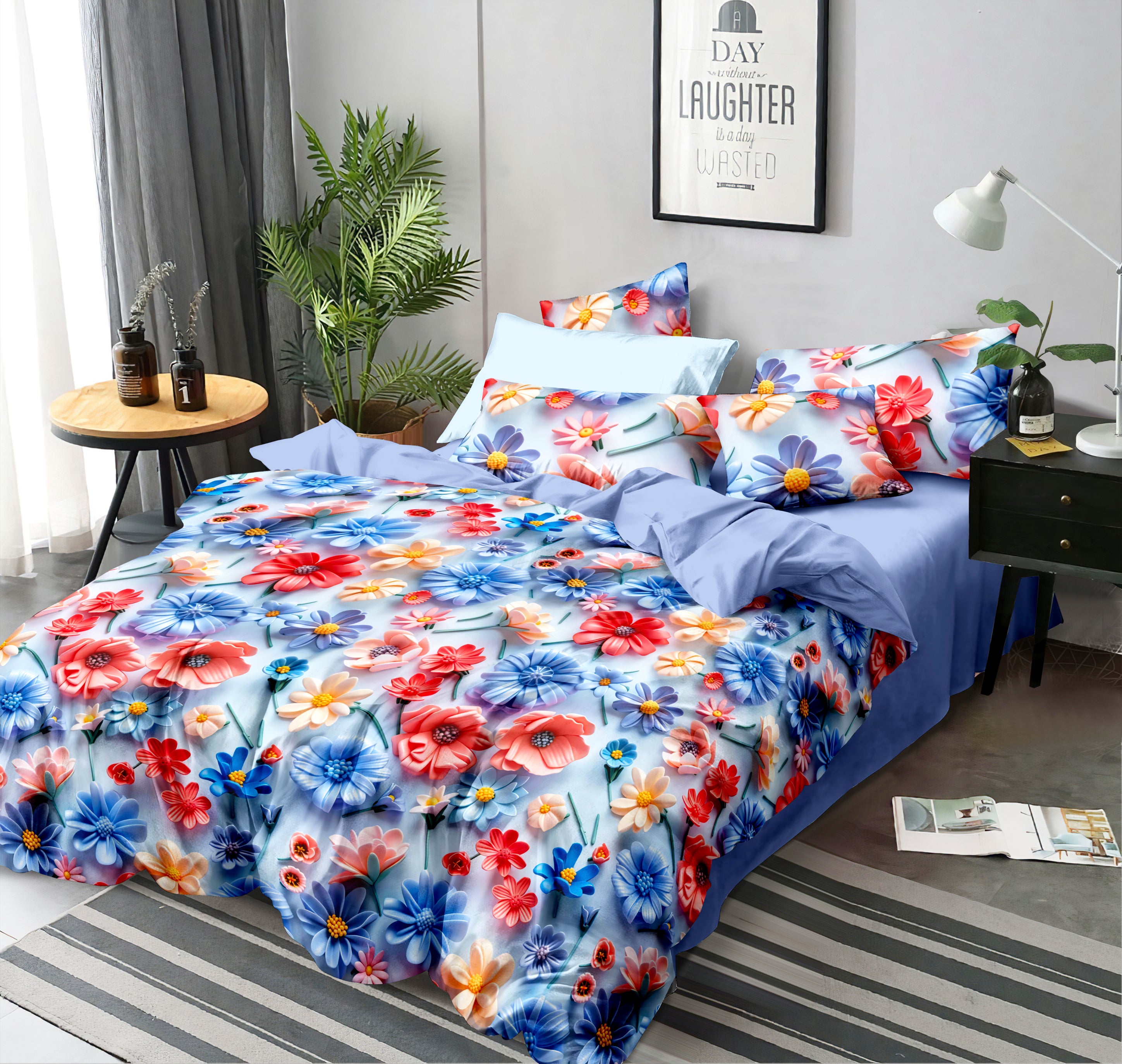 Ultra HD Digital Printed Bedsheets - 003