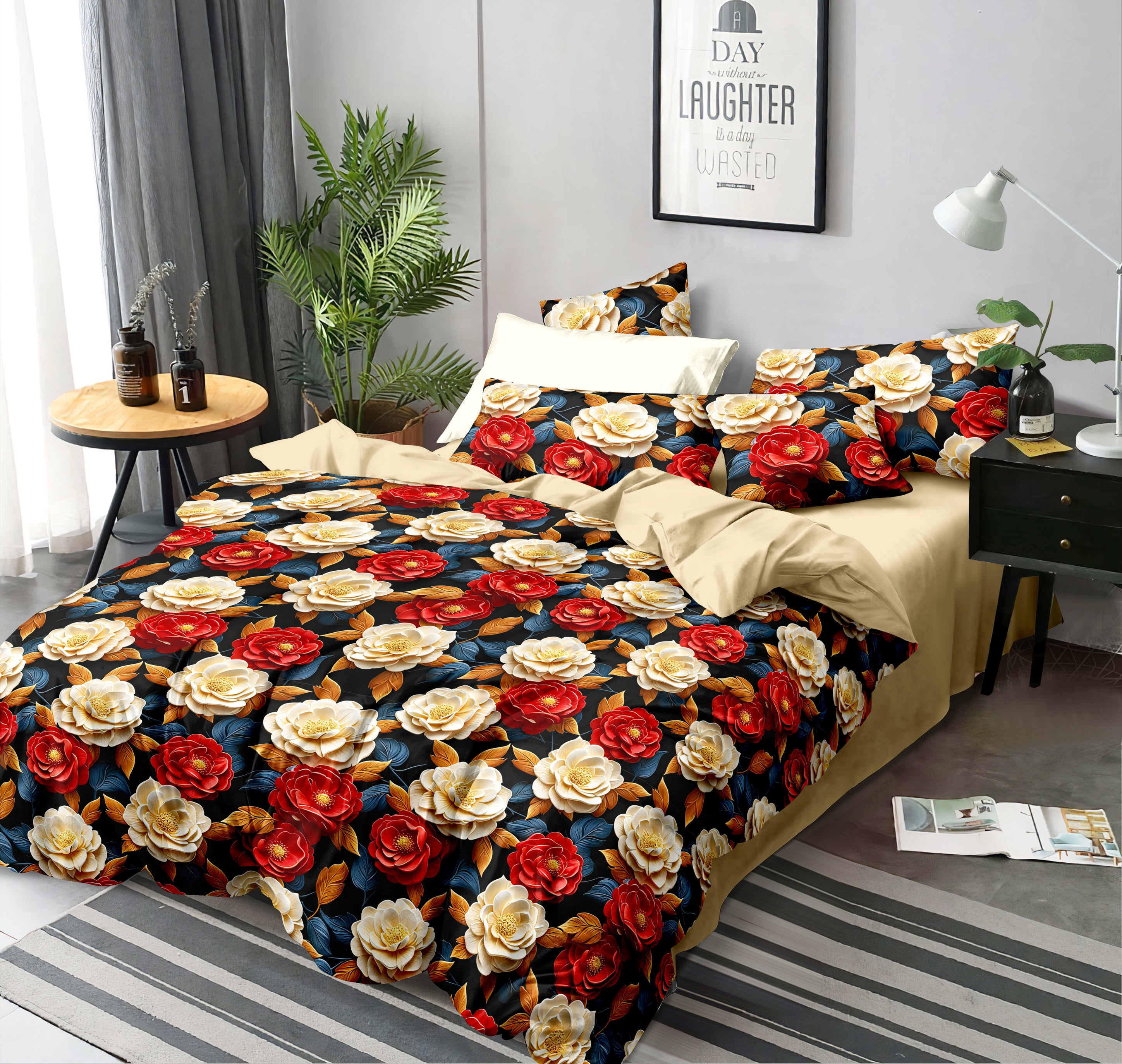 Ultra HD Digital Printed Bedsheets - 004