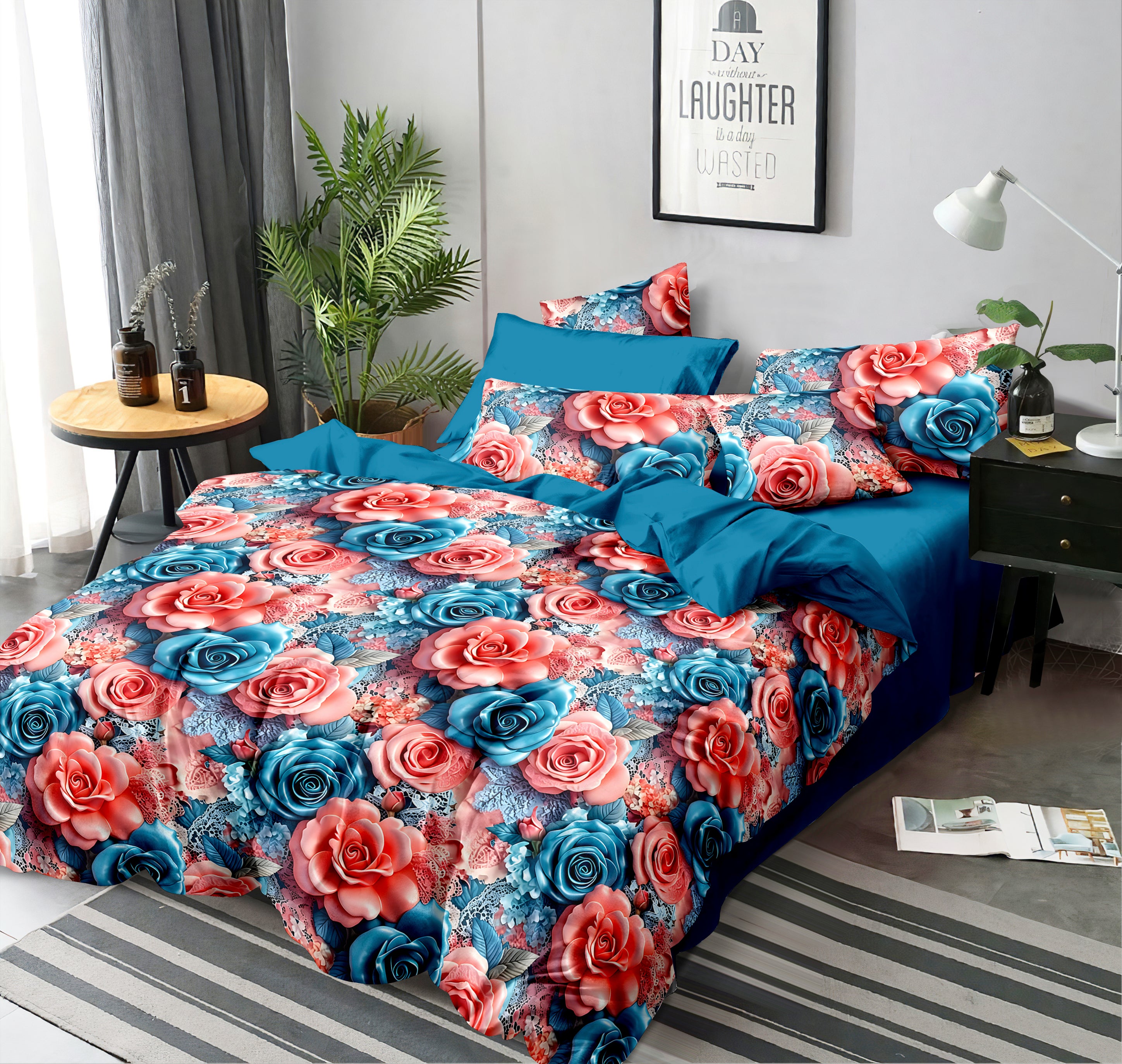 Ultra HD Digital Printed Bedsheets - 014