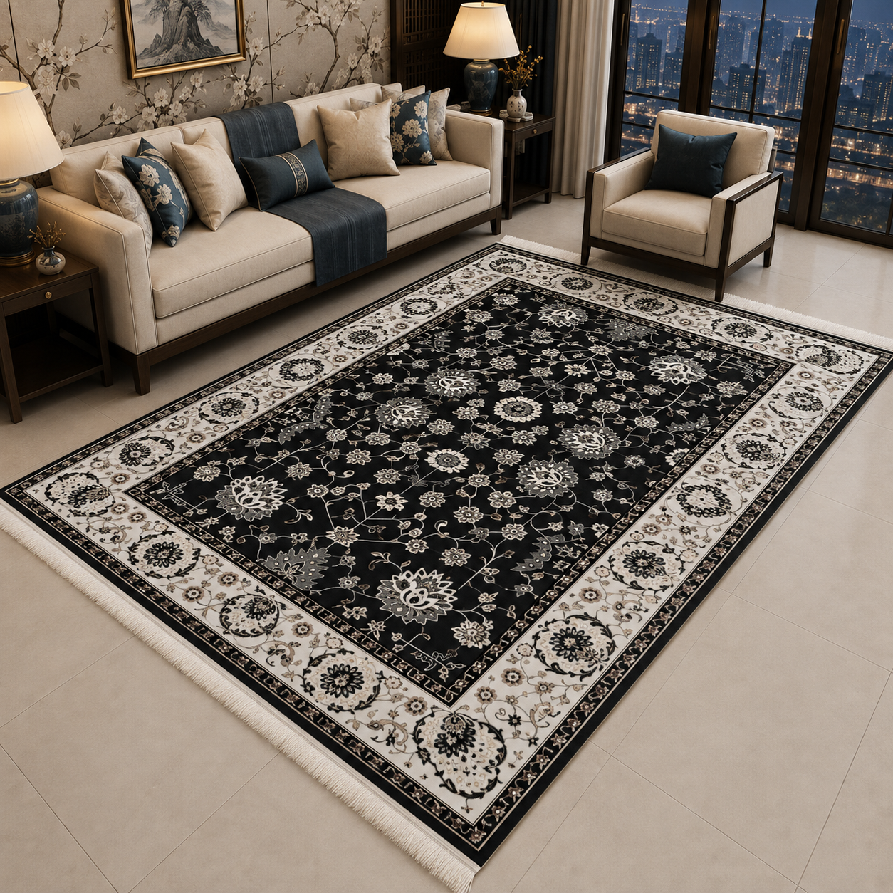 Luxury Velvet Rugs LV - 381
